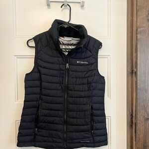 Columbia Black Quilted Vest